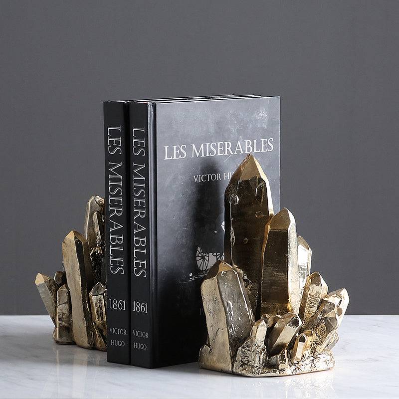 Stone Bookend Resin Fa-Sz2001 - Bookends - ebarza Furniture UAE | Shop Modern Furniture in Abu Dhabi & Dubai - مفروشات ايبازرا في الامارات | تسوق اثاث عصري وديكورات مميزة في دبي وابوظبي