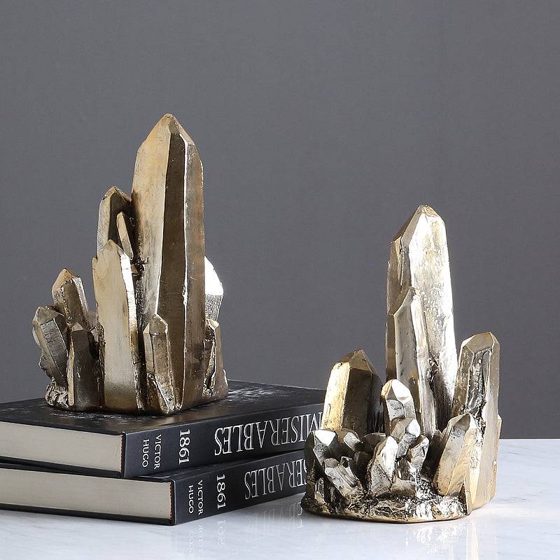 Stone Bookend Resin Fa-Sz2001 - Bookends - ebarza Furniture UAE | Shop Modern Furniture in Abu Dhabi & Dubai - مفروشات ايبازرا في الامارات | تسوق اثاث عصري وديكورات مميزة في دبي وابوظبي