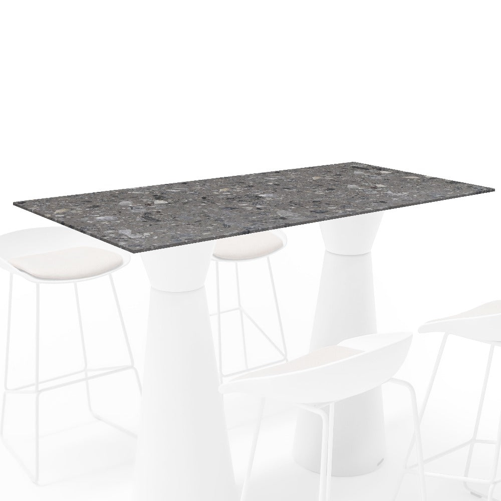 Rectangular BEACON Table Top 303-N0370 with smooth wooden surface for dining or workspace use.