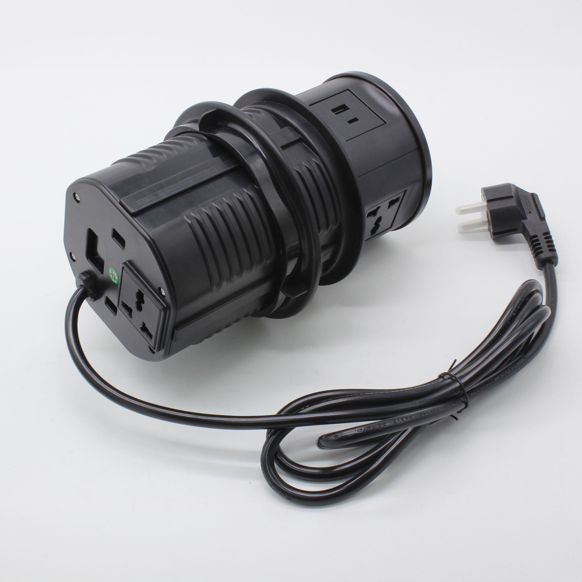 Tempered Glass Pop Up Socket JXB-015A - Smart Sockets - ebarza Furniture UAE | Shop Modern Furniture in Abu Dhabi & Dubai - مفروشات ايبازرا في الامارات | تسوق اثاث عصري وديكورات مميزة في دبي وابوظبي