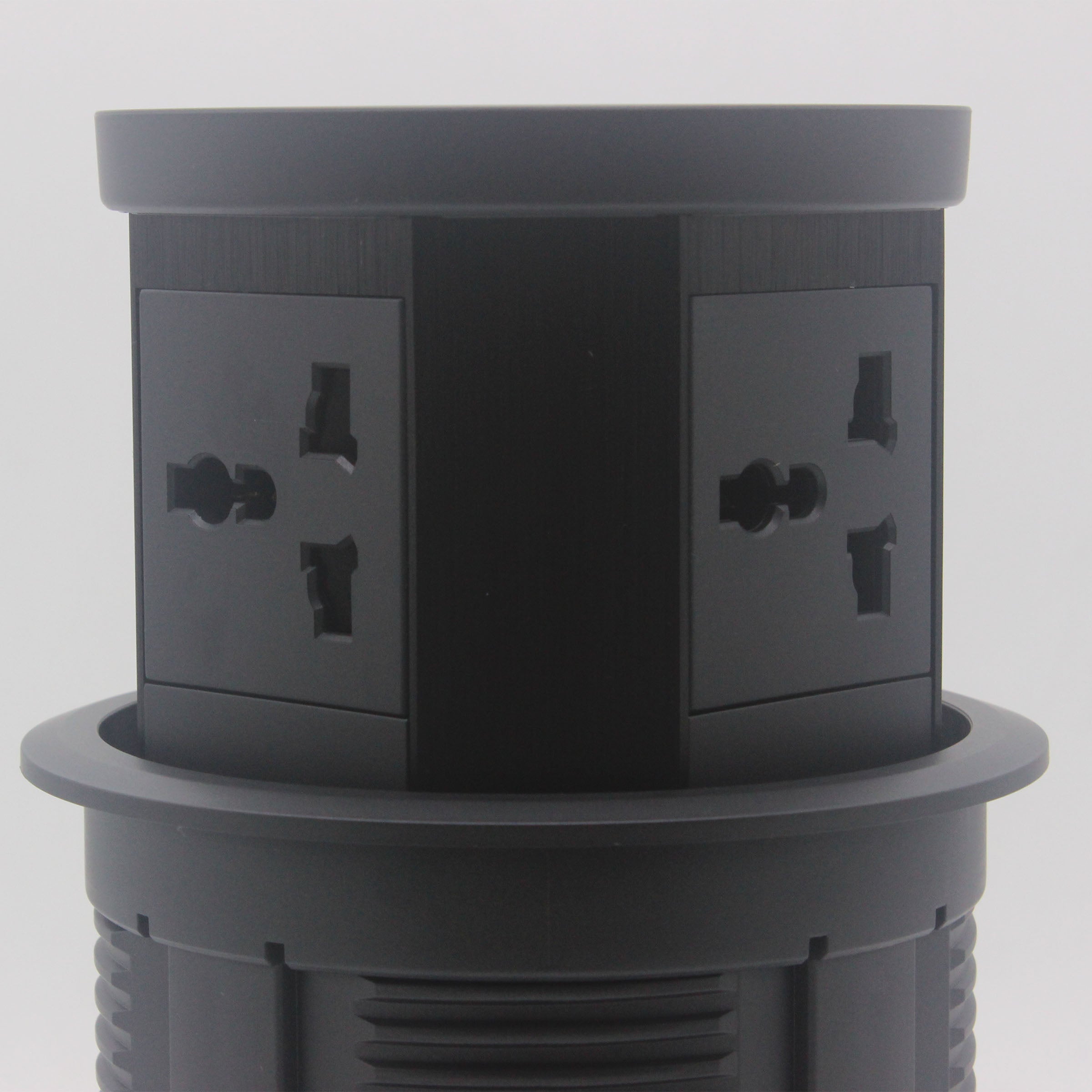 Tempered Glass Pop Up Socket JXB-015B - Smart Sockets - ebarza Furniture UAE | Shop Modern Furniture in Abu Dhabi & Dubai - مفروشات ايبازرا في الامارات | تسوق اثاث عصري وديكورات مميزة في دبي وابوظبي