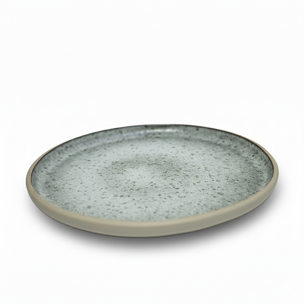 Artisan Ceramic Plate E837-P-08268 11 - Plates - ebarza Furniture UAE | Shop Modern Furniture in Abu Dhabi & Dubai - مفروشات ايبازرا في الامارات | تسوق اثاث عصري وديكورات مميزة في دبي وابوظبي