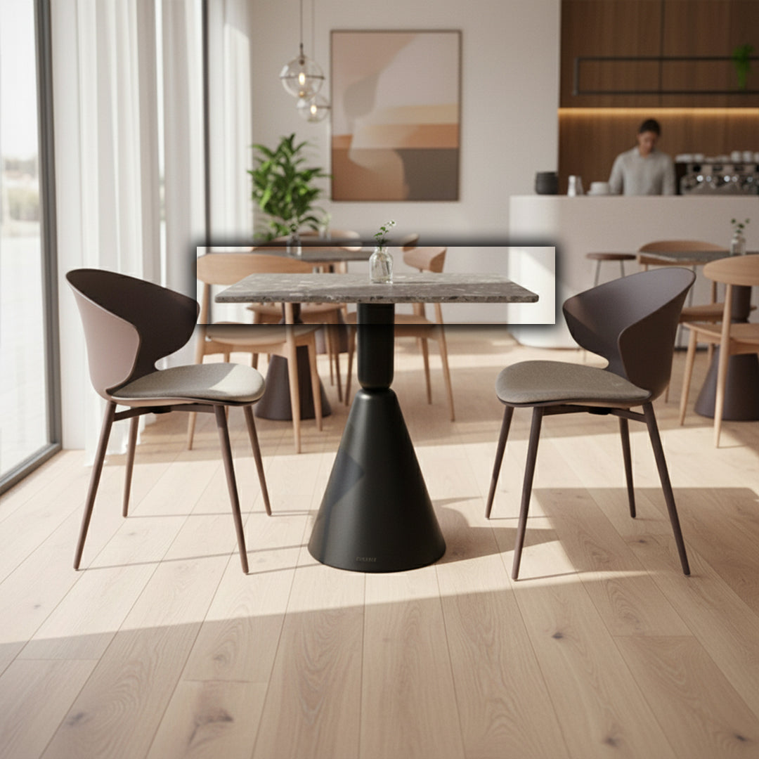 BEACON terrazzo table top 301-N0370 with colorful terrazzo pattern, ideal for modern dining or coffee tables.