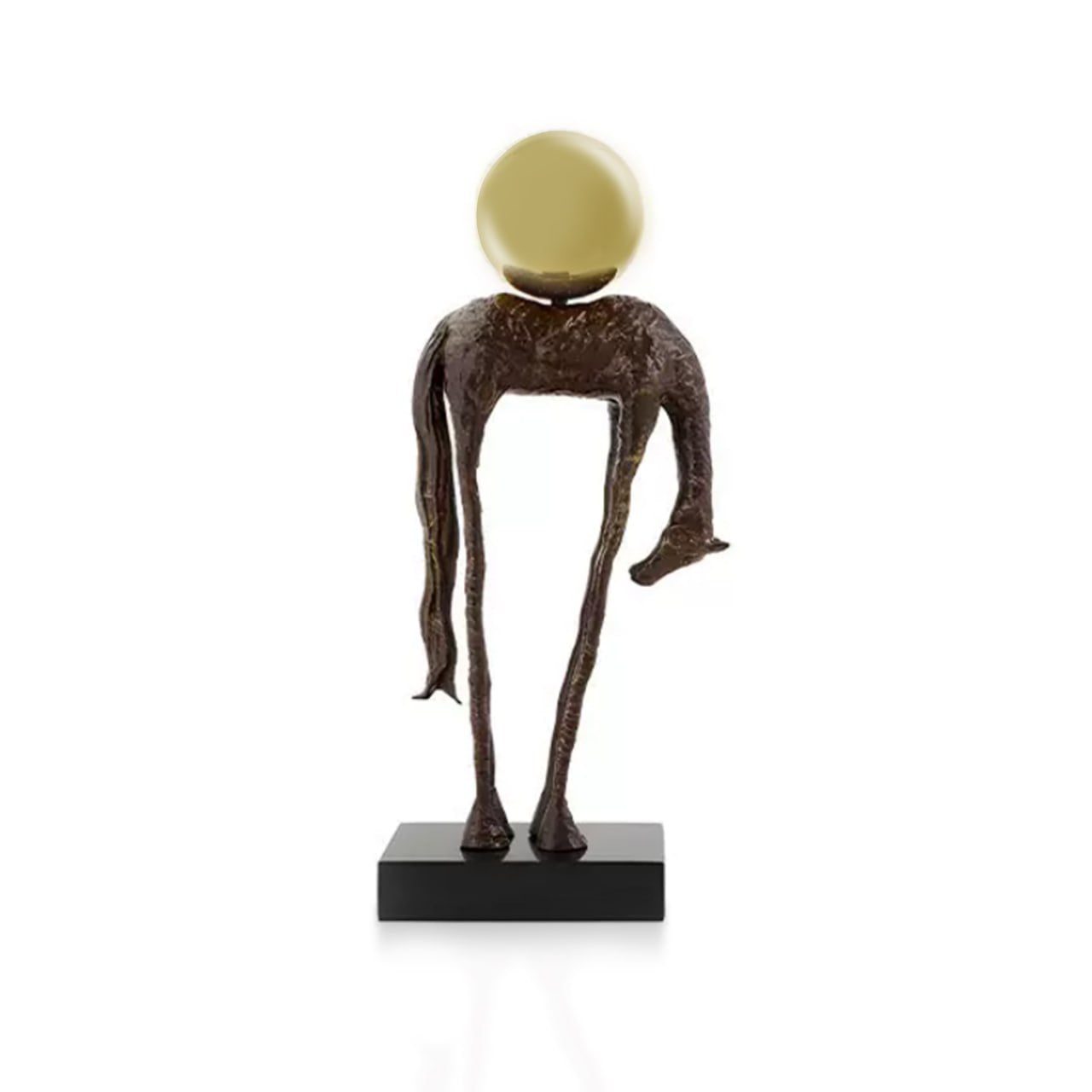 TIN-ALLOY HORSE FIGURINE H1868 - Home Decor Figurines - ebarza Furniture UAE | Shop Modern Furniture in Abu Dhabi & Dubai - مفروشات ايبازرا في الامارات | تسوق اثاث عصري وديكورات مميزة في دبي وابوظبي