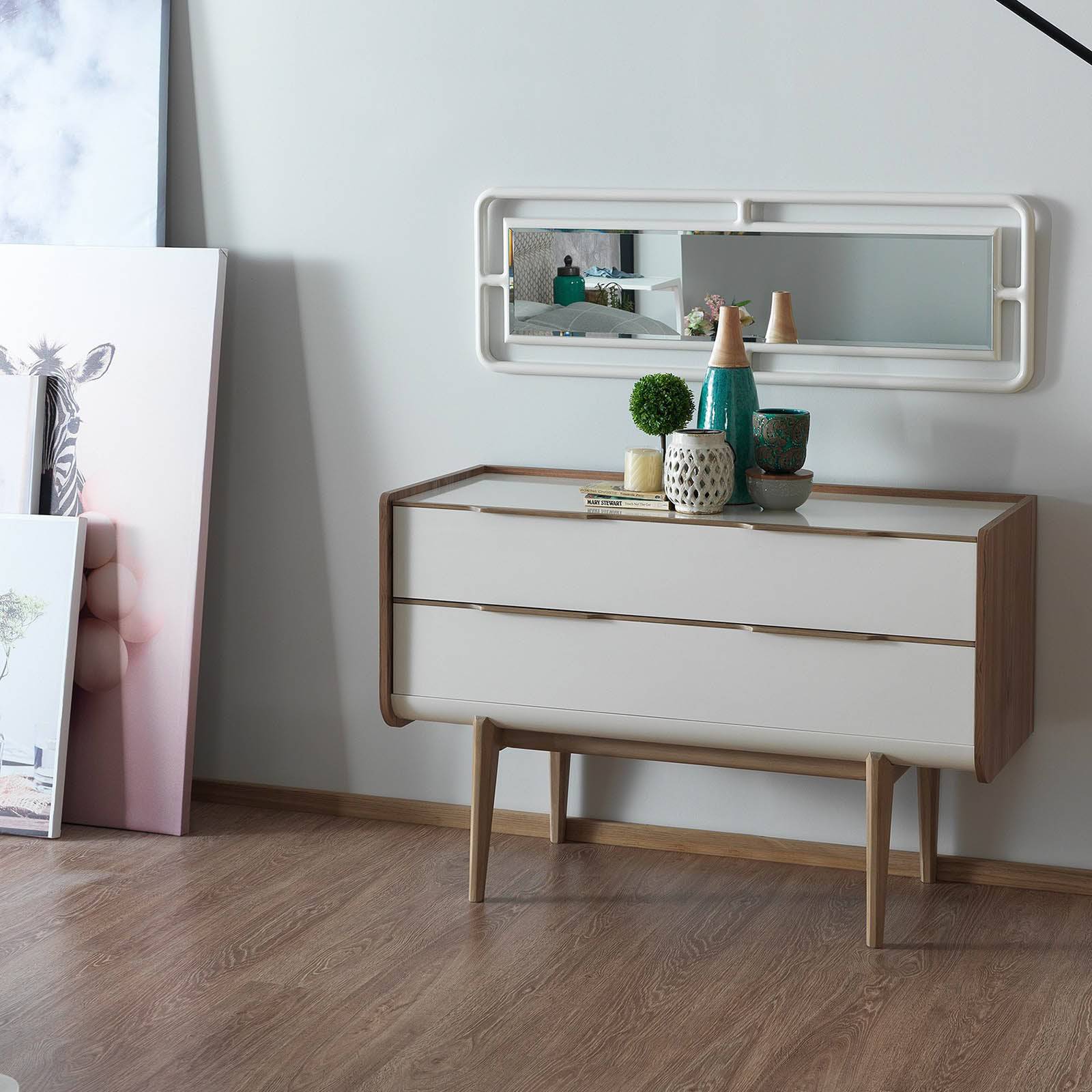 Toledo Bedroom Set Grey001 - Bedroom Sets - ebarza Furniture UAE | Shop Modern Furniture in Abu Dhabi & Dubai - مفروشات ايبازرا في الامارات | تسوق اثاث عصري وديكورات مميزة في دبي وابوظبي