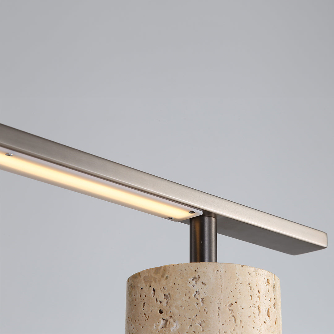 Travertine Table Lamp JA049 - Desk\table Lamps - ebarza Furniture UAE | Shop Modern Furniture in Abu Dhabi & Dubai - مفروشات ايبازرا في الامارات | تسوق اثاث عصري وديكورات مميزة في دبي وابوظبي