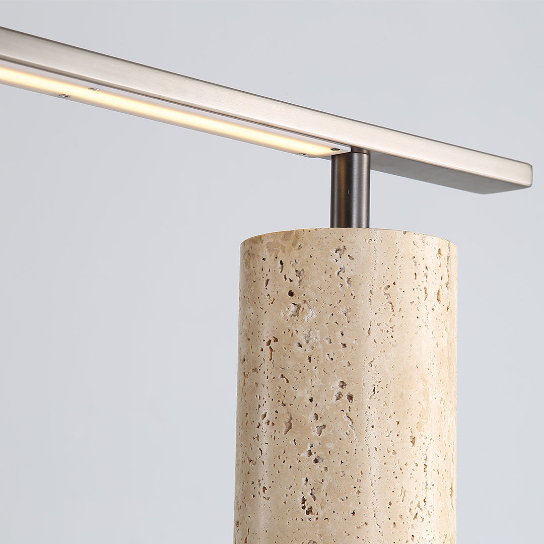 Travertine Table Lamp JA049 - Desk\table Lamps - ebarza Furniture UAE | Shop Modern Furniture in Abu Dhabi & Dubai - مفروشات ايبازرا في الامارات | تسوق اثاث عصري وديكورات مميزة في دبي وابوظبي