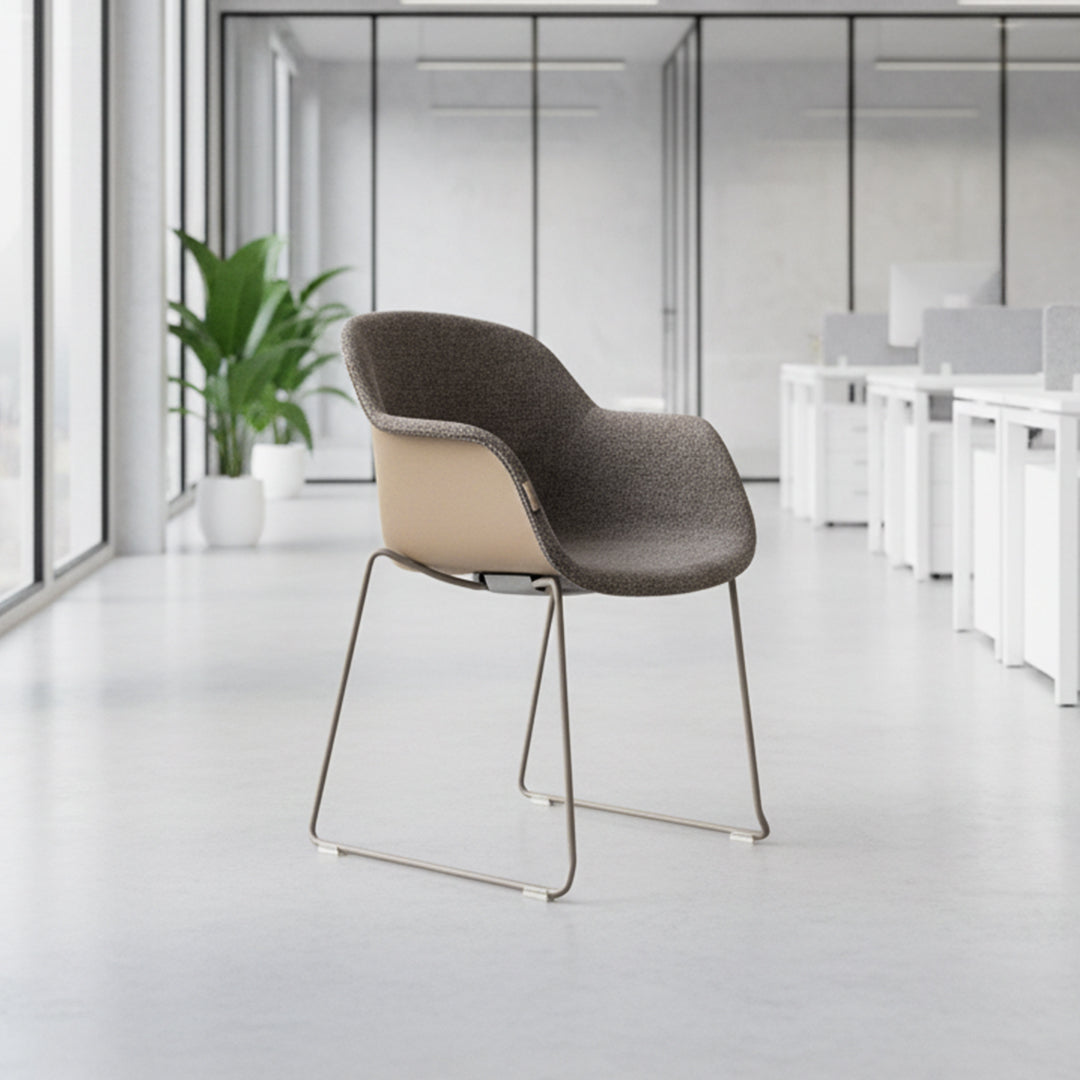 BEACON WZDDG Tub Office Chair Tub-Sl-HF with cushioned seat and ergonomic design for comfortable workspace seating