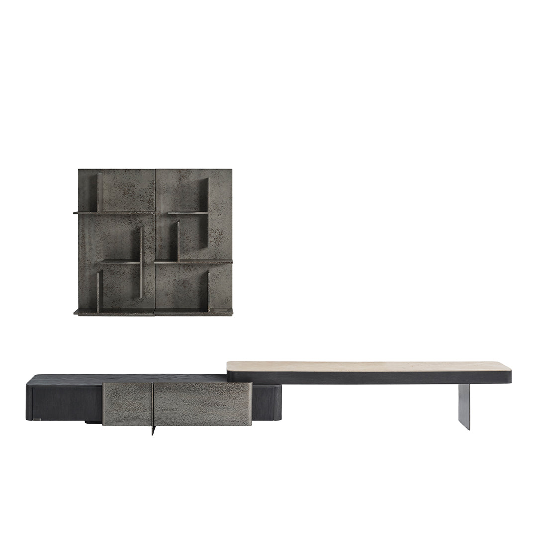 UTOPIA T.V UNIT EL-TVUNIT-01 - TV Units - ebarza Furniture UAE | Shop Modern Furniture in Abu Dhabi & Dubai - مفروشات ايبازرا في الامارات | تسوق اثاث عصري وديكورات مميزة في دبي وابوظبي