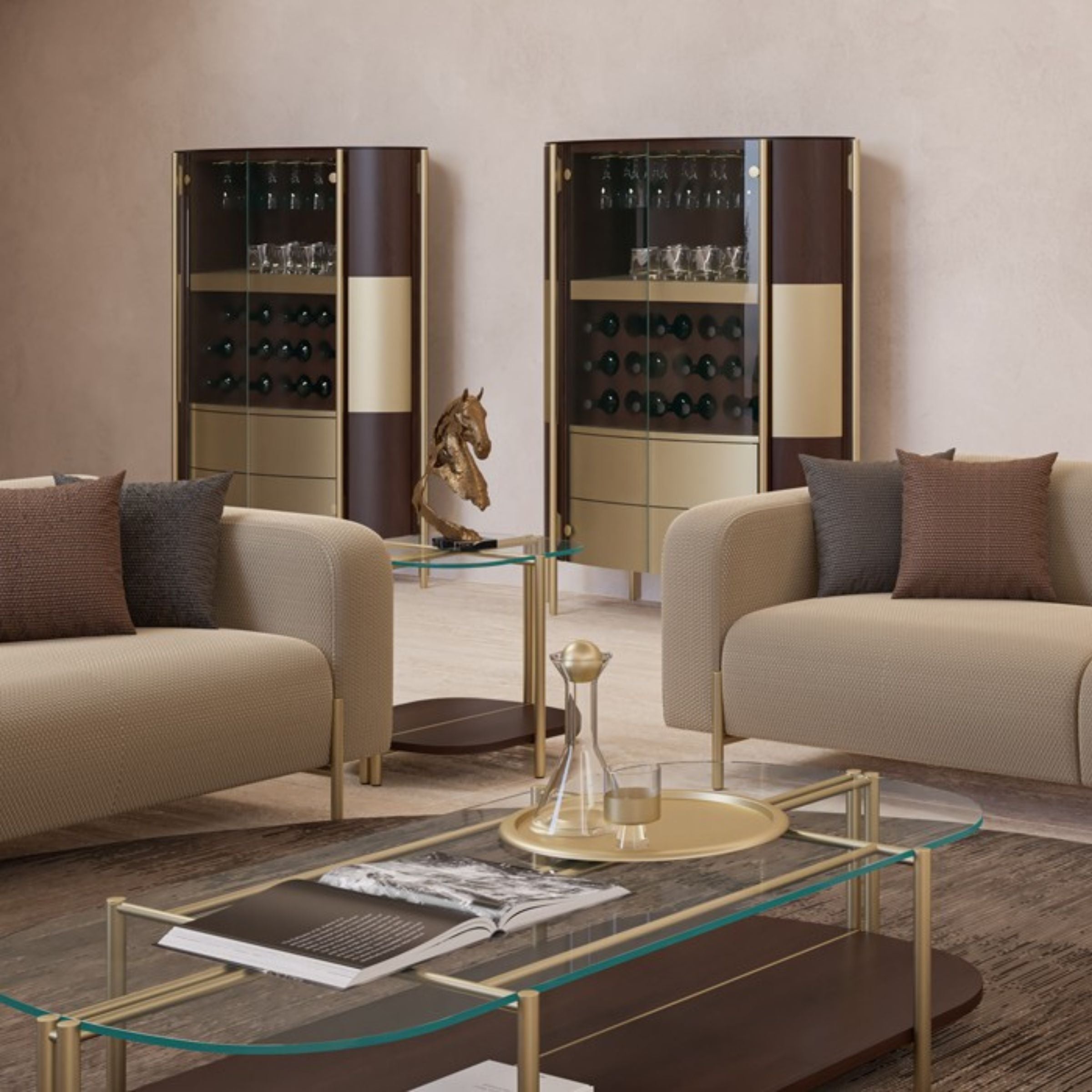 Vega Cabinet VITVEG001 - Shelves - ebarza Furniture UAE | Shop Modern Furniture in Abu Dhabi & Dubai - مفروشات ايبازرا في الامارات | تسوق اثاث عصري وديكورات مميزة في دبي وابوظبي