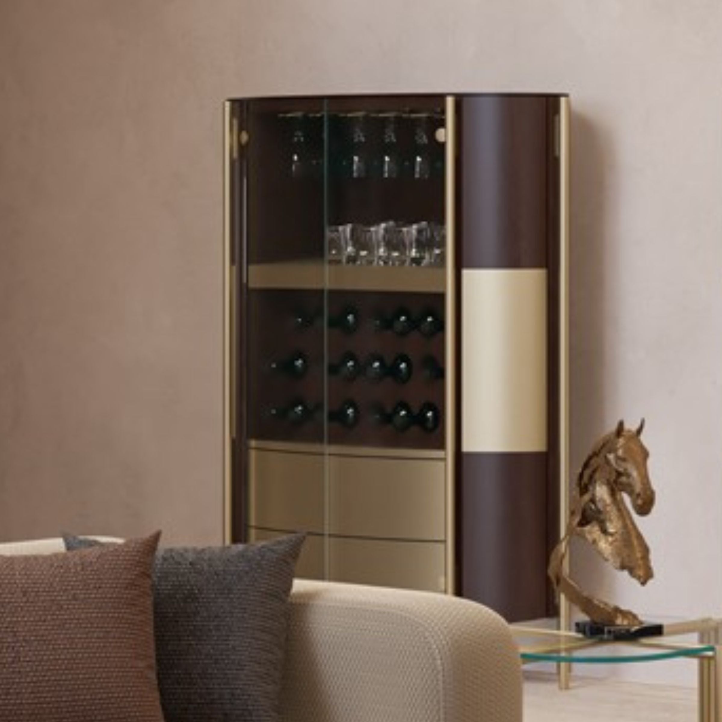 Vega Cabinet VITVEG001 - Shelves - ebarza Furniture UAE | Shop Modern Furniture in Abu Dhabi & Dubai - مفروشات ايبازرا في الامارات | تسوق اثاث عصري وديكورات مميزة في دبي وابوظبي