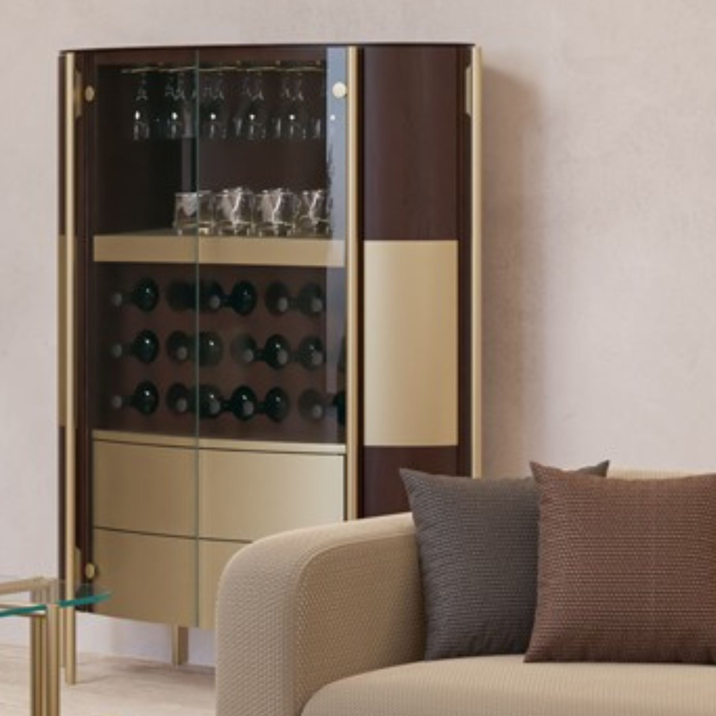 Vega Cabinet VITVEG001 - Shelves - ebarza Furniture UAE | Shop Modern Furniture in Abu Dhabi & Dubai - مفروشات ايبازرا في الامارات | تسوق اثاث عصري وديكورات مميزة في دبي وابوظبي