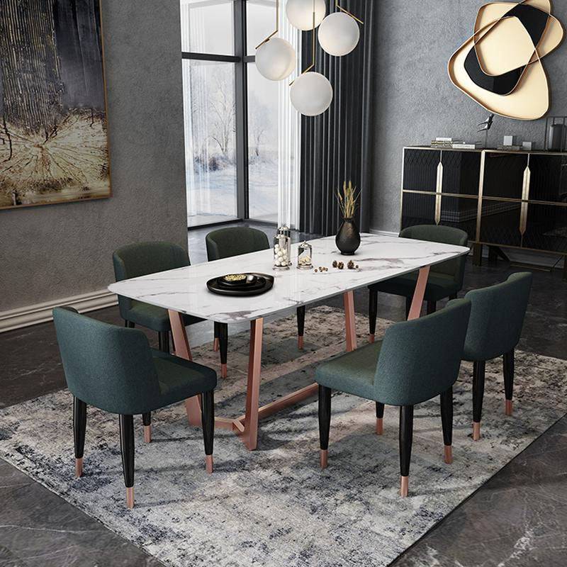 Display Item - Venice Faux Marble Dining Table Tg-282-Rg-NAKHEEL - DISPLAY ITEM - ebarza Furniture UAE | Shop Modern Furniture in Abu Dhabi & Dubai - مفروشات ايبازرا في الامارات | تسوق اثاث عصري وديكورات مميزة في دبي وابوظبي