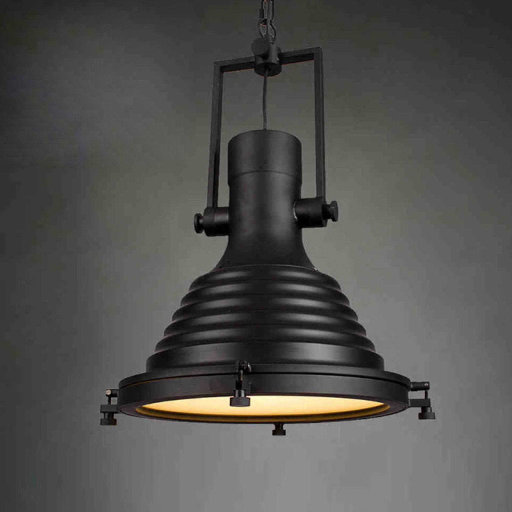 Vintage Brushed Steel Pendant Lamp Cy-Dd-090/ Bp0904-B - Pendant Lamps - ebarza Furniture UAE | Shop Modern Furniture in Abu Dhabi & Dubai - مفروشات ايبازرا في الامارات | تسوق اثاث عصري وديكورات مميزة في دبي وابوظبي