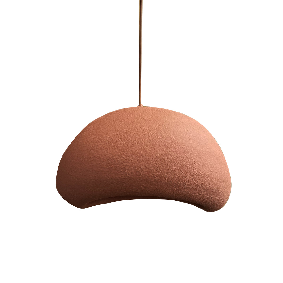 Wabi Sabi Clay 4m pendant lamp by BEACON, featuring a D60xH32cm clay design, hanging pendant lighting for modern interiors.