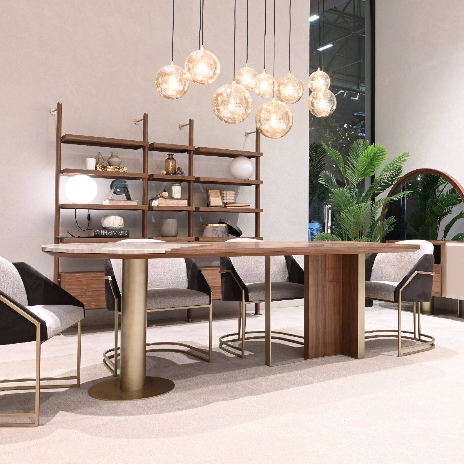 Wagon Dining Table Orxwgn-Dtable - Dining Tables - ebarza Furniture UAE | Shop Modern Furniture in Abu Dhabi & Dubai - مفروشات ايبازرا في الامارات | تسوق اثاث عصري وديكورات مميزة في دبي وابوظبي