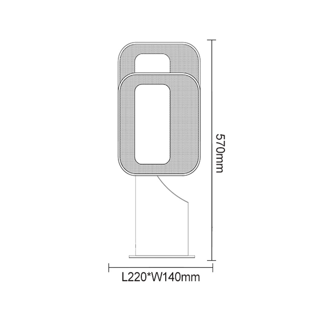 Warm Glow Table Lamp MA05887T-001 - Desk\table Lamps - ebarza Furniture UAE | Shop Modern Furniture in Abu Dhabi & Dubai - مفروشات ايبازرا في الامارات | تسوق اثاث عصري وديكورات مميزة في دبي وابوظبي