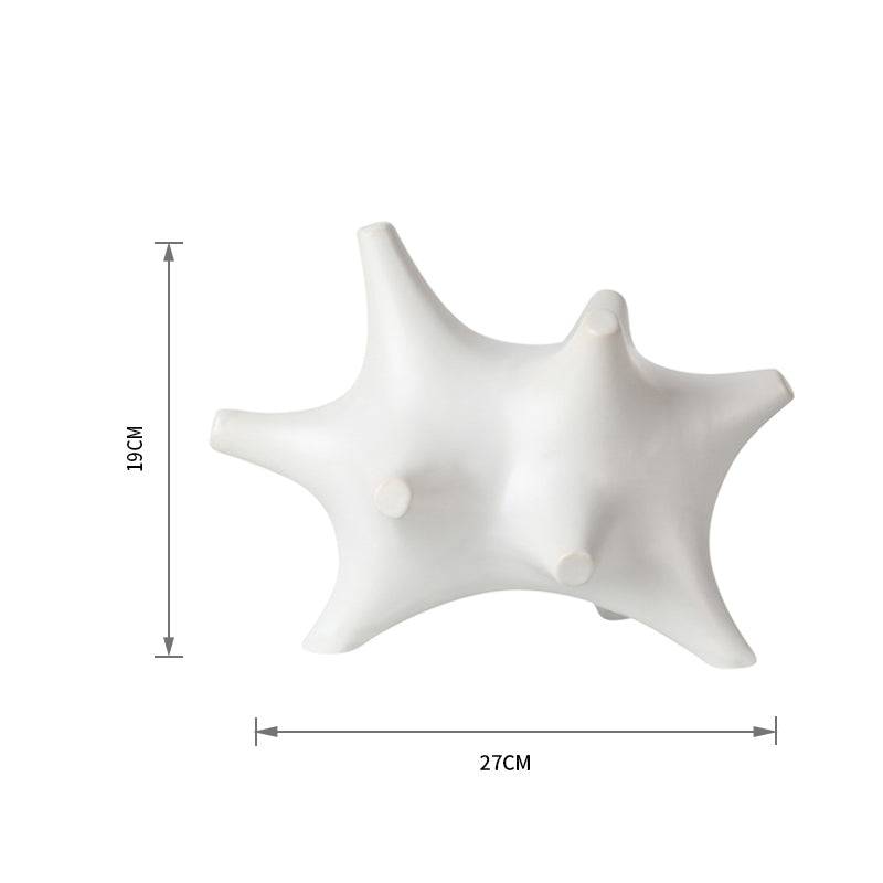 White Corner Abstract Decoration Fa-D2033B - Home Decor Figurines - ebarza Furniture UAE | Shop Modern Furniture in Abu Dhabi & Dubai - مفروشات ايبازرا في الامارات | تسوق اثاث عصري وديكورات مميزة في دبي وابوظبي