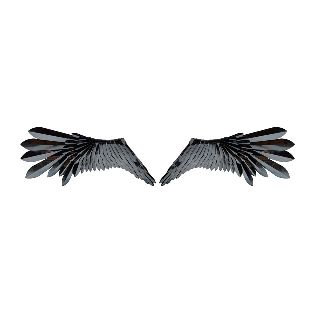 Wing Span Hand Crafted Stainless Steel Artwork BG20250023 - Artwork - ebarza Furniture UAE | Shop Modern Furniture in Abu Dhabi & Dubai - مفروشات ايبازرا في الامارات | تسوق اثاث عصري وديكورات مميزة في دبي وابوظبي