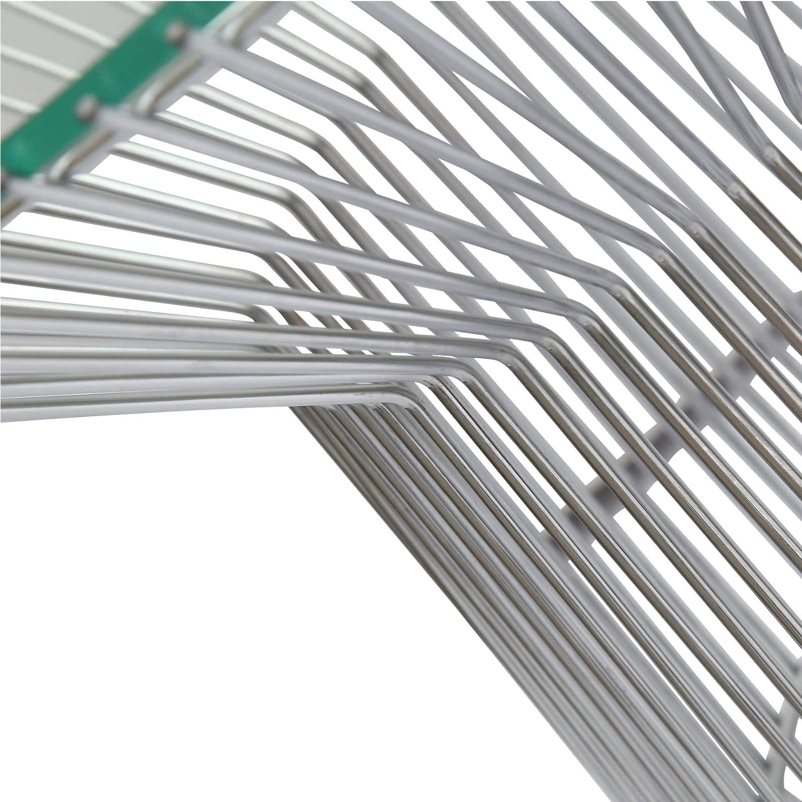 Wire Table& Glass Top Bp7004 - Side Tables - ebarza Furniture UAE | Shop Modern Furniture in Abu Dhabi & Dubai - مفروشات ايبازرا في الامارات | تسوق اثاث عصري وديكورات مميزة في دبي وابوظبي