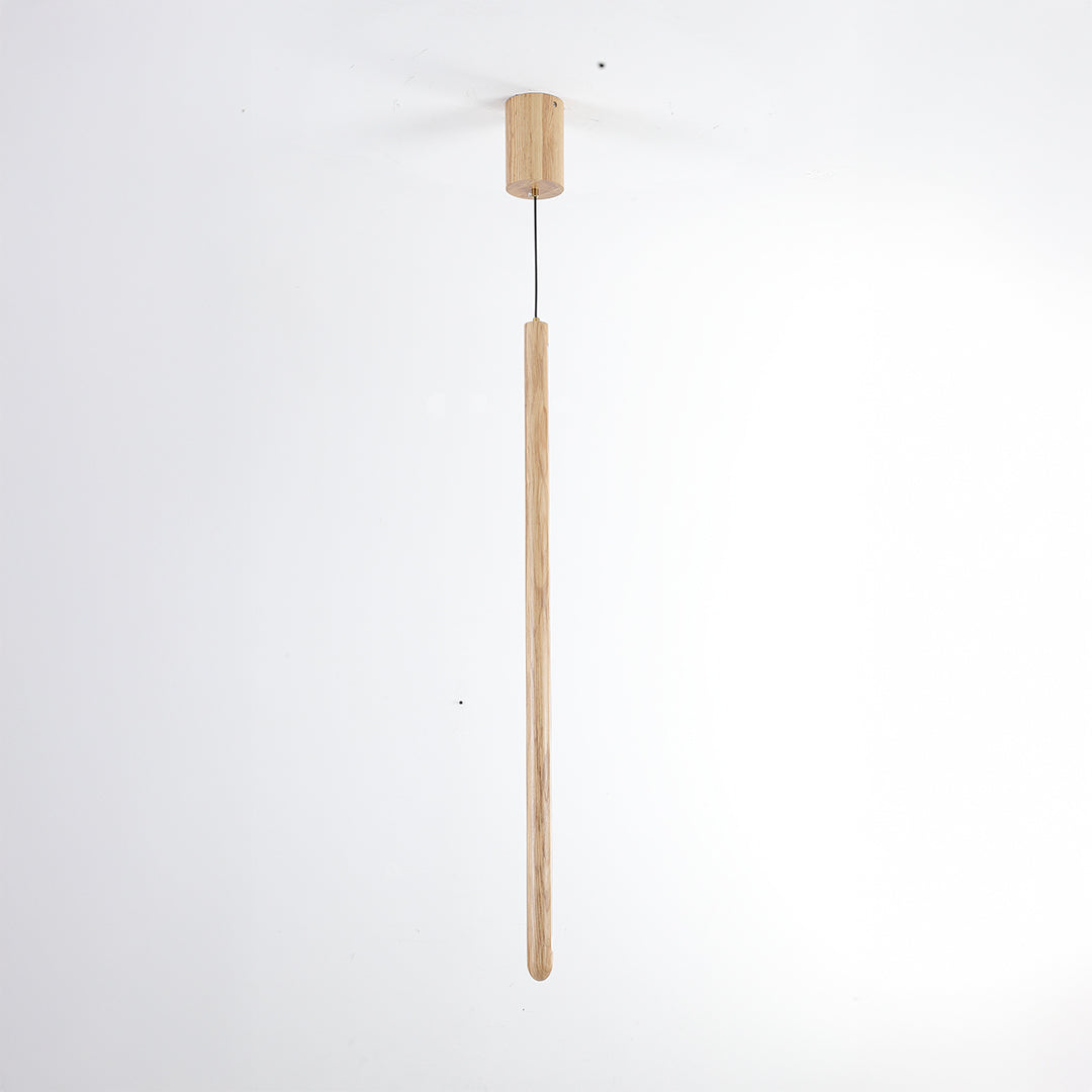 Wood Lustre LED Linear Light Pendant Lamp - Ashwood MYCP-XTE-Ash - Pendant Lamps - ebarza Furniture UAE | Shop Modern Furniture in Abu Dhabi & Dubai - مفروشات ايبازرا في الامارات | تسوق اثاث عصري وديكورات مميزة في دبي وابوظبي