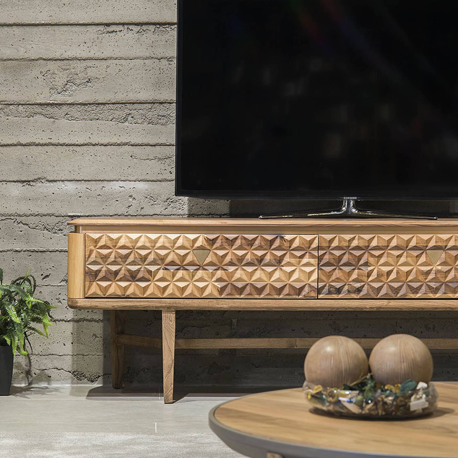 Zen Tv Unit Zen005 -  TV Units | طاوله تلفزيون من زن - ebarza Furniture UAE | Shop Modern Furniture in Abu Dhabi & Dubai - مفروشات ايبازرا في الامارات | تسوق اثاث عصري وديكورات مميزة في دبي وابوظبي