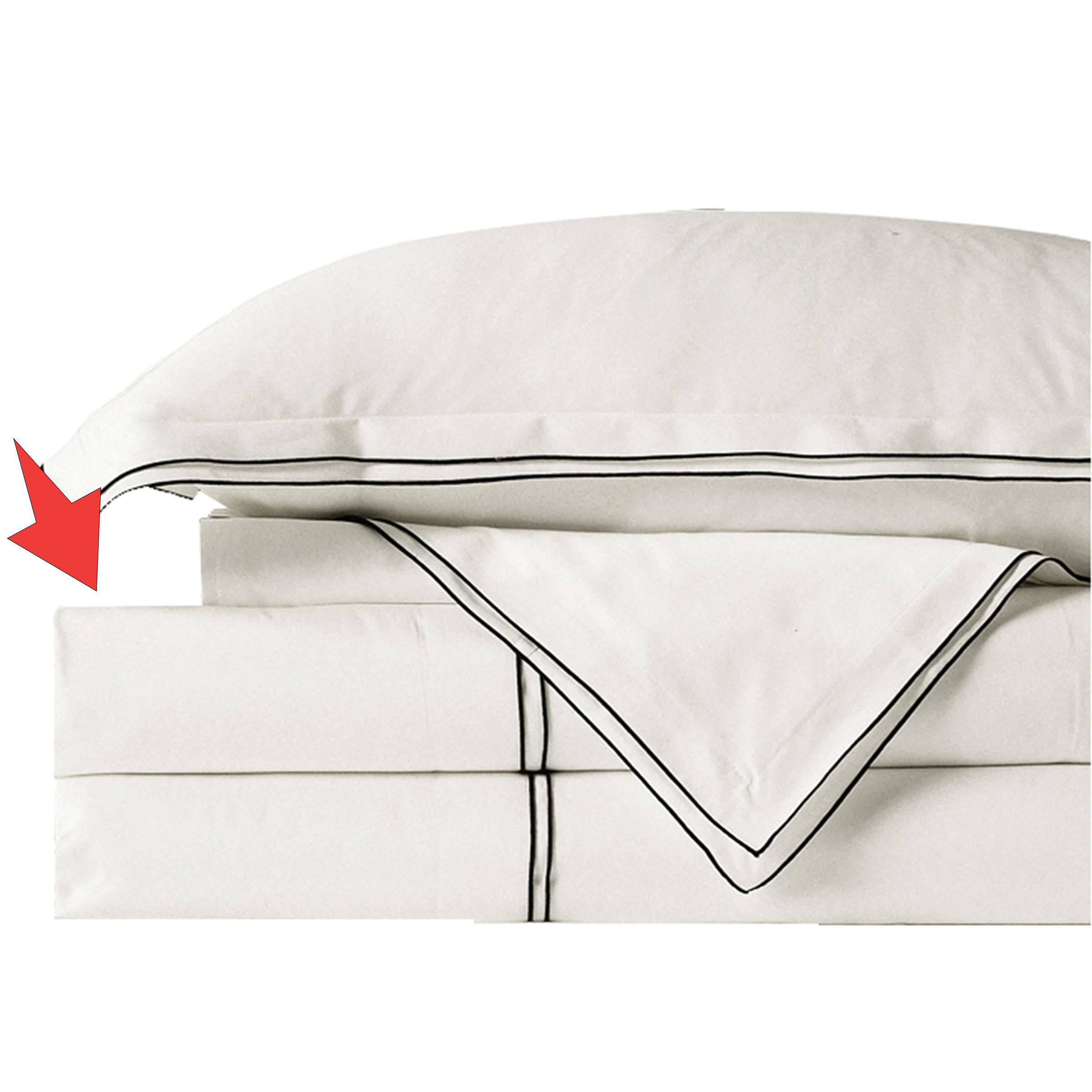 Zora Satin Cotton Sheets Ebs-003 - Bed Sheets - ebarza Furniture UAE | Shop Modern Furniture in Abu Dhabi & Dubai - مفروشات ايبازرا في الامارات | تسوق اثاث عصري وديكورات مميزة في دبي وابوظبي