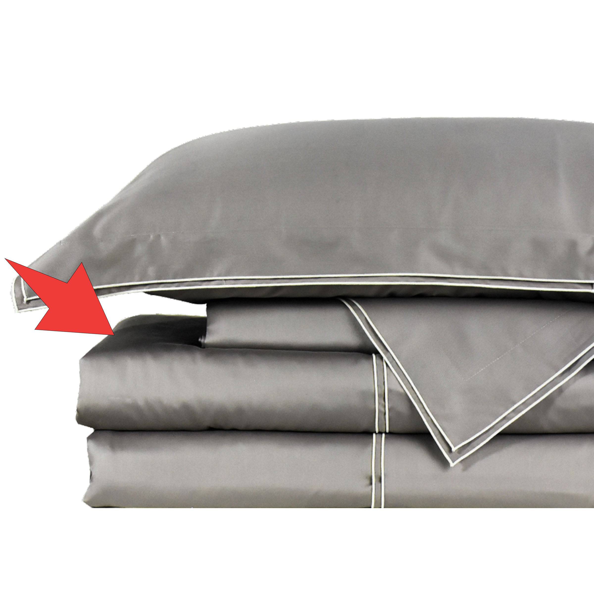 Zora Satin Cotton Sheets Ebs-004 - Bed Sheets - ebarza Furniture UAE | Shop Modern Furniture in Abu Dhabi & Dubai - مفروشات ايبازرا في الامارات | تسوق اثاث عصري وديكورات مميزة في دبي وابوظبي