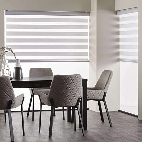 Zebra Blinds - LARGE BK18804-LARGE 160cm - Curtains & Drapes - ebarza Furniture UAE | Shop Modern Furniture in Abu Dhabi & Dubai - مفروشات ايبازرا في الامارات | تسوق اثاث عصري وديكورات مميزة في دبي وابوظبي