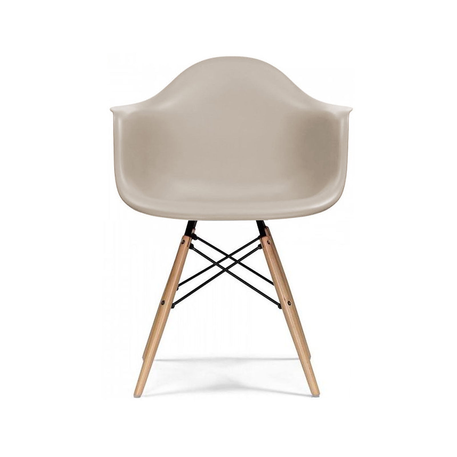 Dinning Chair- Plastic- Pc-018W-N - Chairs - ebarza Furniture UAE | Shop Modern Furniture in Abu Dhabi & Dubai - مفروشات ايبازرا في الامارات | تسوق اثاث عصري وديكورات مميزة في دبي وابوظبي