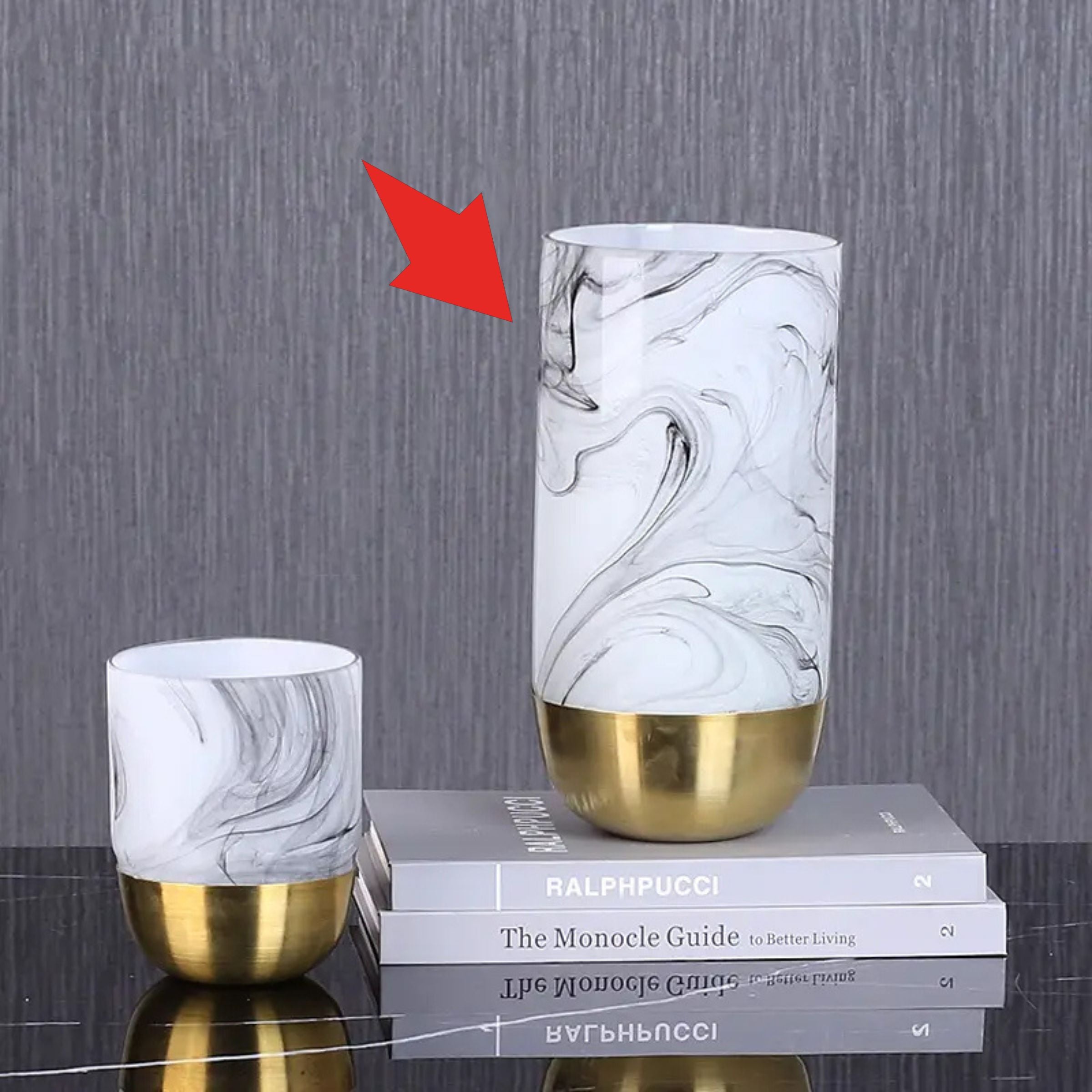 Handmade Decorative Vase Fl-Zs297A - Vases - ebarza Furniture UAE | Shop Modern Furniture in Abu Dhabi & Dubai - مفروشات ايبازرا في الامارات | تسوق اثاث عصري وديكورات مميزة في دبي وابوظبي