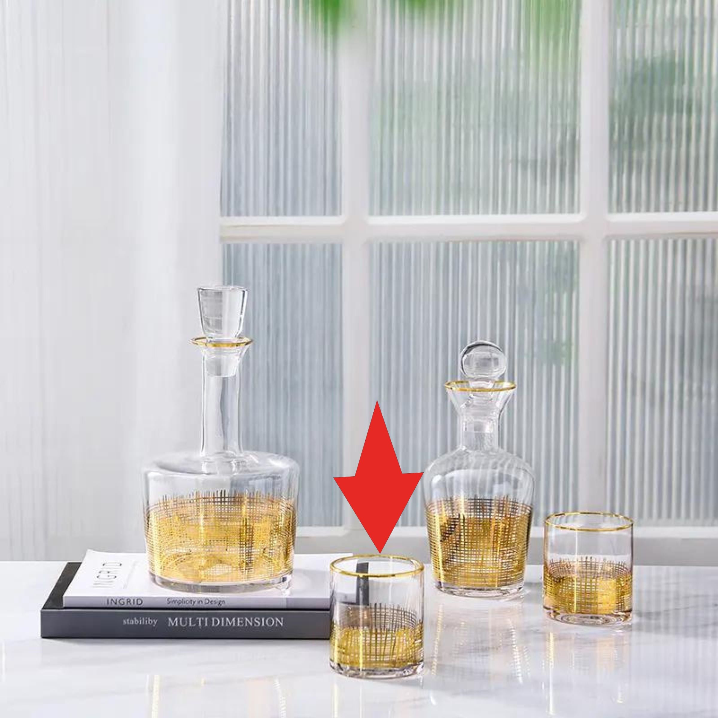 Water/Juice Glass Fl-K060 - Drinkware - ebarza Furniture UAE | Shop Modern Furniture in Abu Dhabi & Dubai - مفروشات ايبازرا في الامارات | تسوق اثاث عصري وديكورات مميزة في دبي وابوظبي