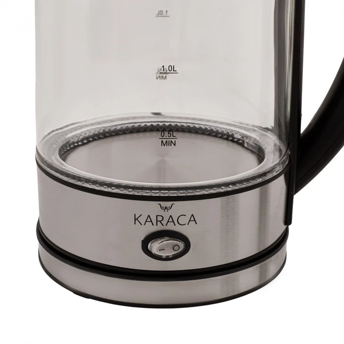 Karaca Glass Herbal Tea Maker With Led Lighting Inox 2202 153.01.06.1780/153.01.06.4887 - Kitchen Appliances - ebarza Furniture UAE | Shop Modern Furniture in Abu Dhabi & Dubai - مفروشات ايبازرا في الامارات | تسوق اثاث عصري وديكورات مميزة في دبي وابوظبي