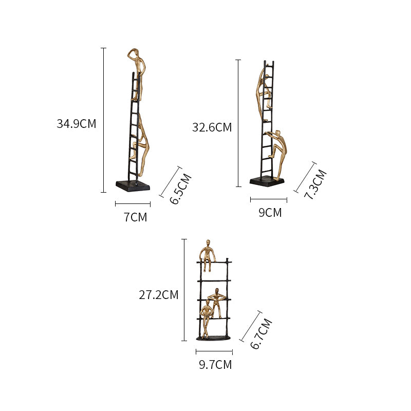 Crawling Ladder Decoration-B Fb-W1907B - Home Decor Figurines - ebarza Furniture UAE | Shop Modern Furniture in Abu Dhabi & Dubai - مفروشات ايبازرا في الامارات | تسوق اثاث عصري وديكورات مميزة في دبي وابوظبي