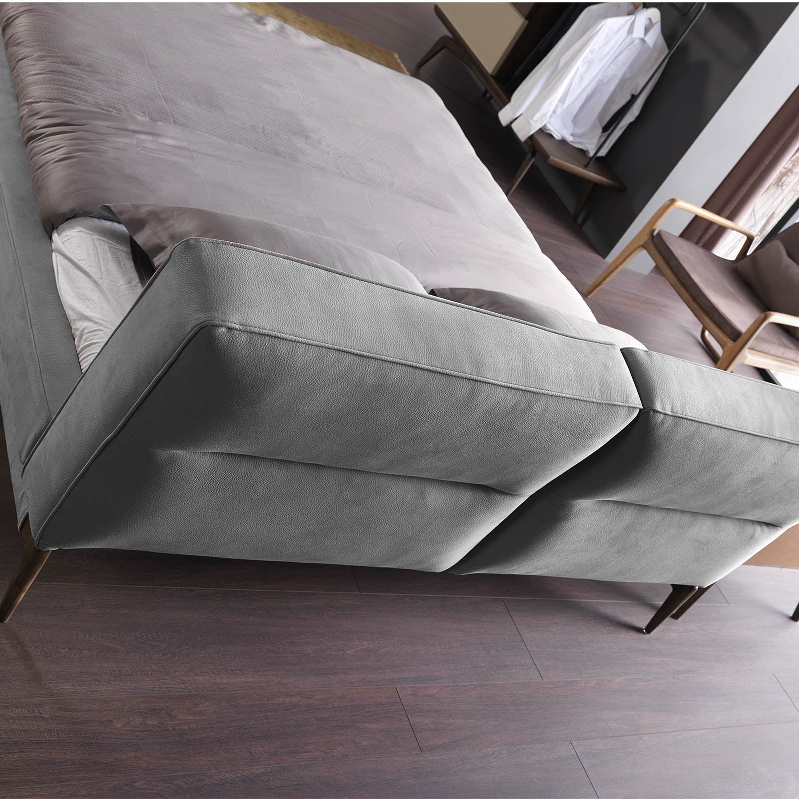 Ligna Bedstead Ligna009-Onlybed - Bedsteads - ebarza Furniture UAE | Shop Modern Furniture in Abu Dhabi & Dubai - مفروشات ايبازرا في الامارات | تسوق اثاث عصري وديكورات مميزة في دبي وابوظبي