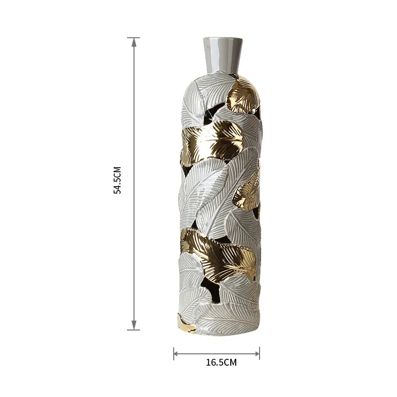 Handmade Decorative Vase Fa-D2007A - Vases - ebarza Furniture UAE | Shop Modern Furniture in Abu Dhabi & Dubai - مفروشات ايبازرا في الامارات | تسوق اثاث عصري وديكورات مميزة في دبي وابوظبي