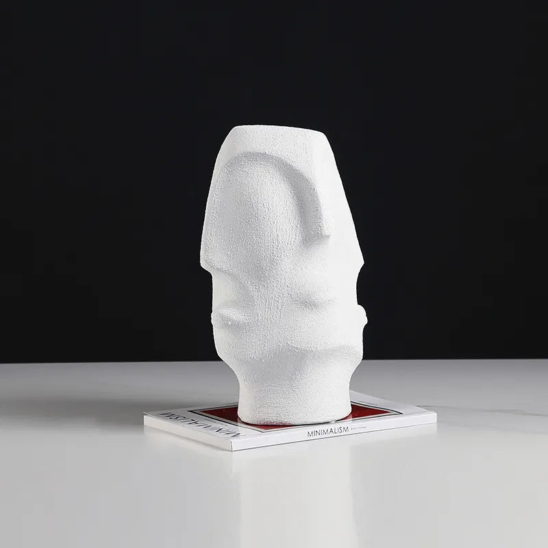 Four-Faced Ceramic Sculpture Fd-D22035 - Home Decor Figurines - ebarza Furniture UAE | Shop Modern Furniture in Abu Dhabi & Dubai - مفروشات ايبازرا في الامارات | تسوق اثاث عصري وديكورات مميزة في دبي وابوظبي