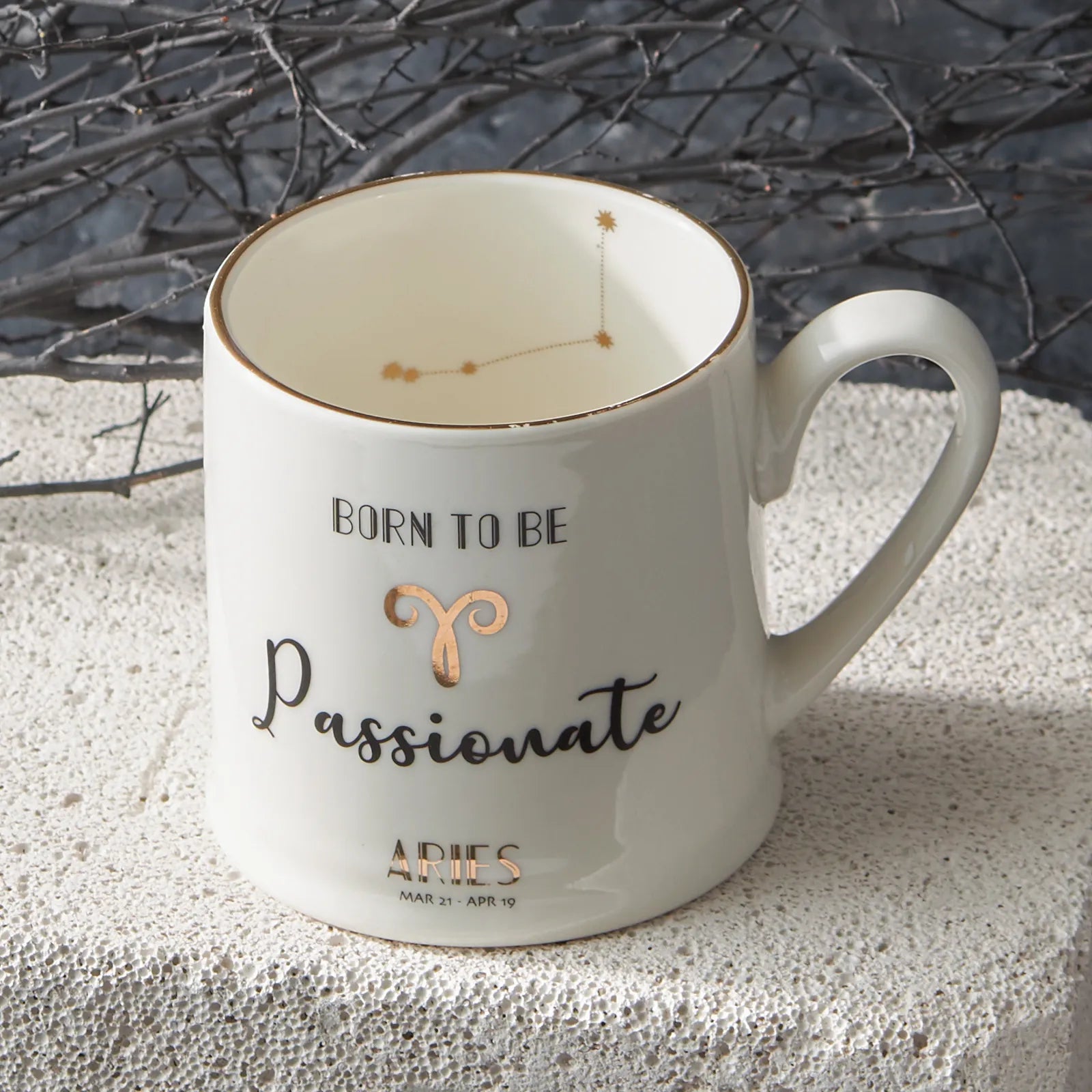 Karaca Aries Horoscope Cup 153.03.06.5928 - Mugs - ebarza Furniture UAE | Shop Modern Furniture in Abu Dhabi & Dubai - مفروشات ايبازرا في الامارات | تسوق اثاث عصري وديكورات مميزة في دبي وابوظبي