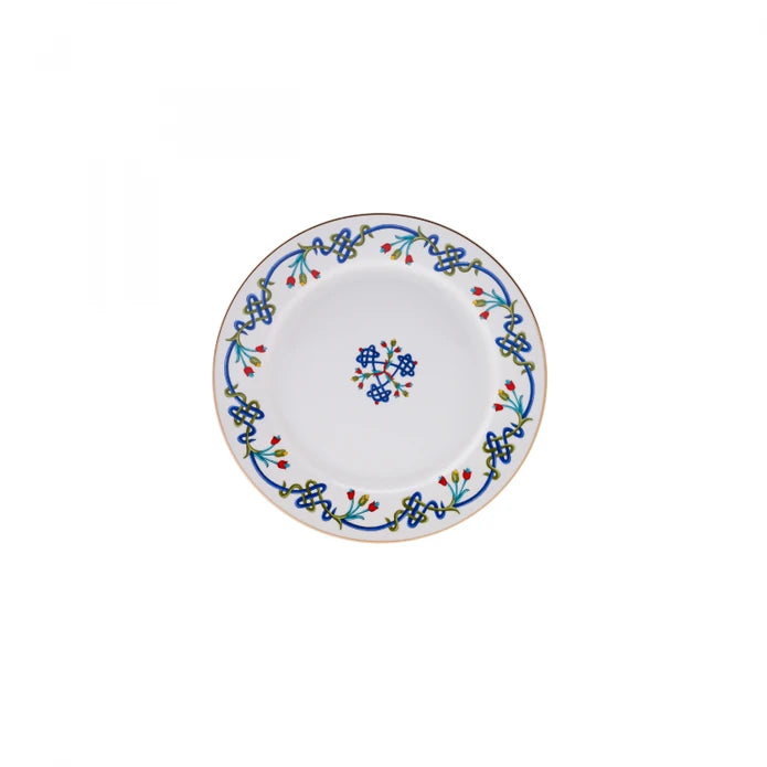 Karaca Knot Gold 56 Pieces Dinnerware Set For 12 Persons 153.03.08.1405 - Dinnerware Sets - ebarza Furniture UAE | Shop Modern Furniture in Abu Dhabi & Dubai - مفروشات ايبازرا في الامارات | تسوق اثاث عصري وديكورات مميزة في دبي وابوظبي