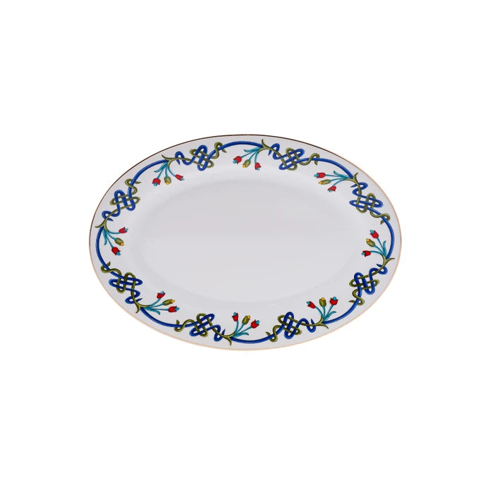 Karaca Knot Gold 56 Pieces Dinnerware Set For 12 Persons 153.03.08.1405 - Dinnerware Sets - ebarza Furniture UAE | Shop Modern Furniture in Abu Dhabi & Dubai - مفروشات ايبازرا في الامارات | تسوق اثاث عصري وديكورات مميزة في دبي وابوظبي