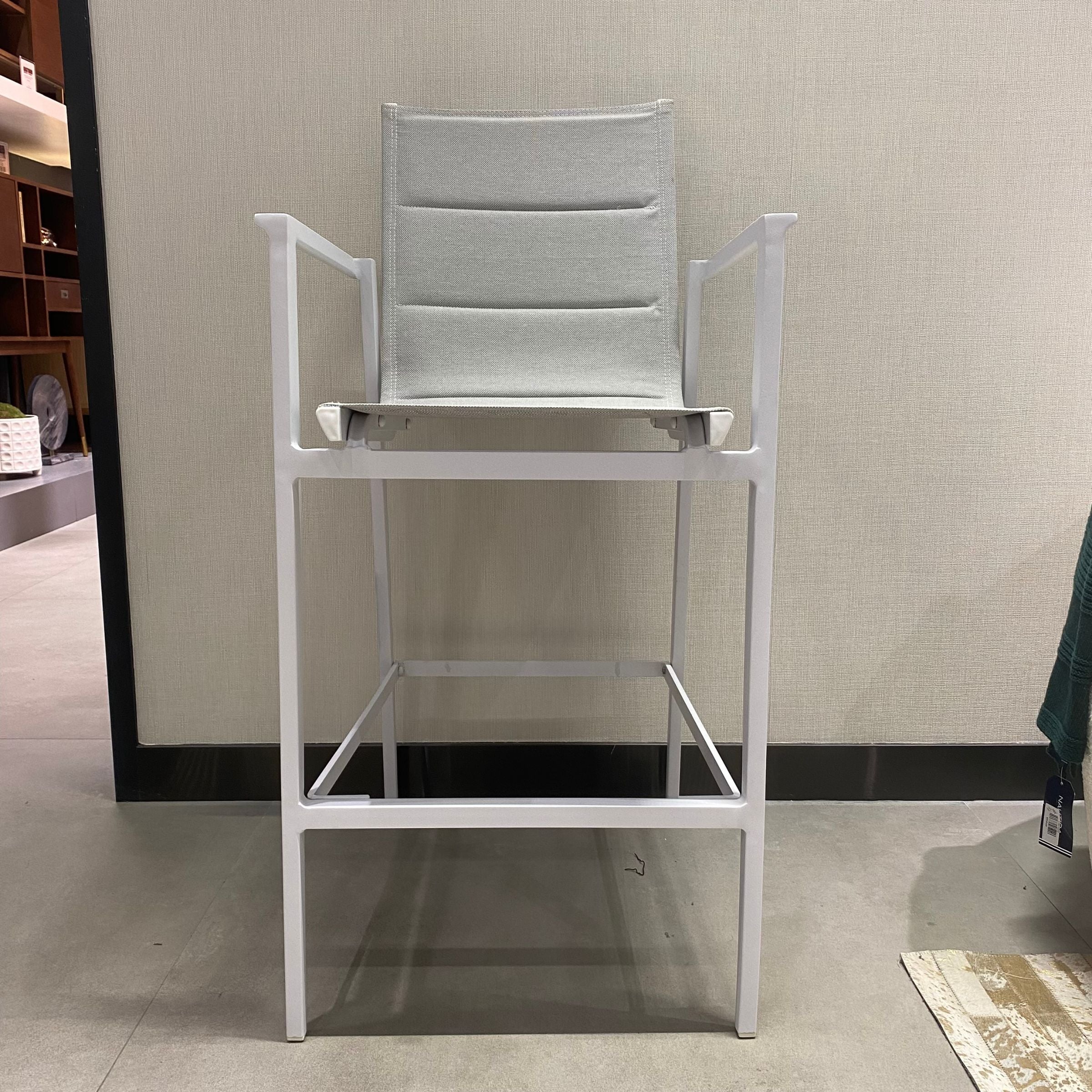 Display Item - Tango Aluminum Outdoor Bar Chair Aether-Bar-W-Chair Nakheel - Bar Stools - ebarza Furniture UAE | Shop Modern Furniture in Abu Dhabi & Dubai - مفروشات ايبازرا في الامارات | تسوق اثاث عصري وديكورات مميزة في دبي وابوظبي