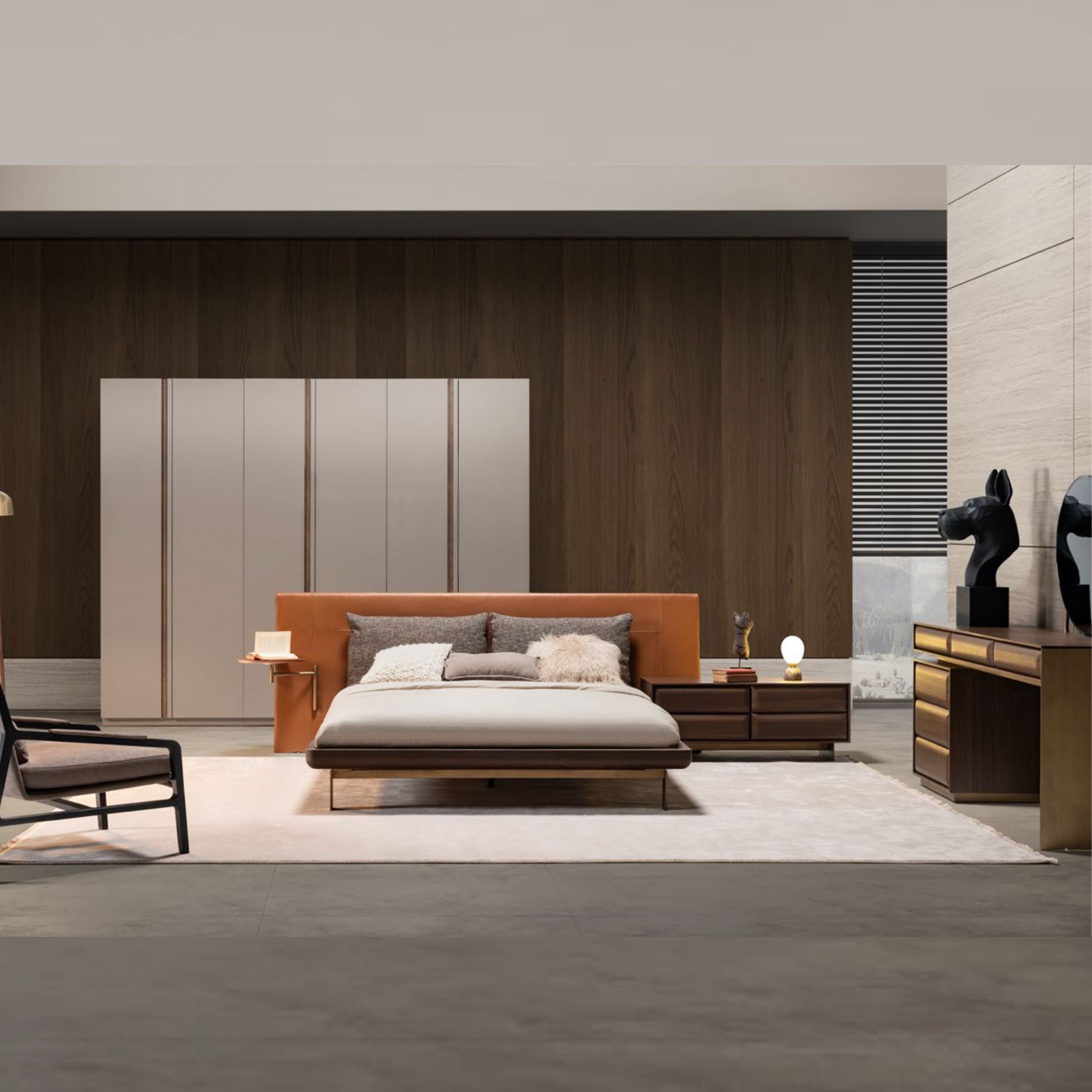 Era Queen Size Bedstead Era-Bed 160x200 - Bedsteads - ebarza Furniture UAE | Shop Modern Furniture in Abu Dhabi & Dubai - مفروشات ايبازرا في الامارات | تسوق اثاث عصري وديكورات مميزة في دبي وابوظبي