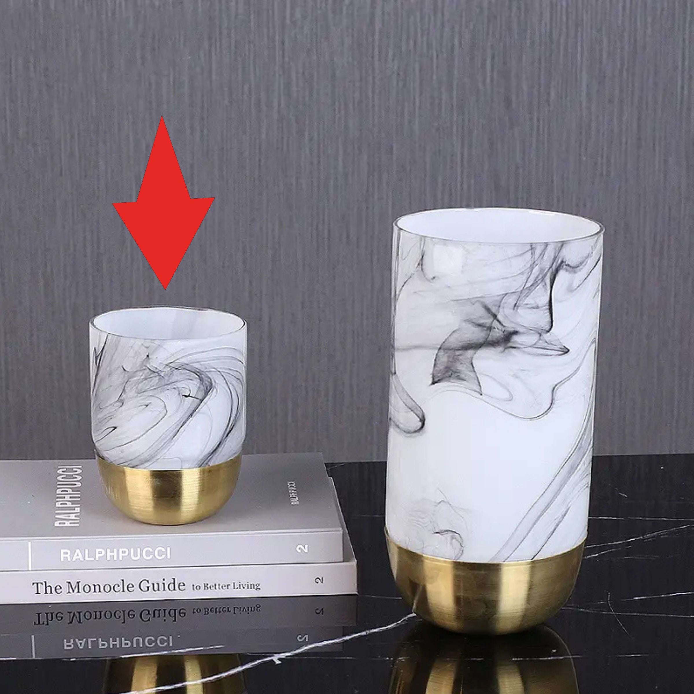 Handmade Decorative Vase Fl-Zs297B - Vases - ebarza Furniture UAE | Shop Modern Furniture in Abu Dhabi & Dubai - مفروشات ايبازرا في الامارات | تسوق اثاث عصري وديكورات مميزة في دبي وابوظبي