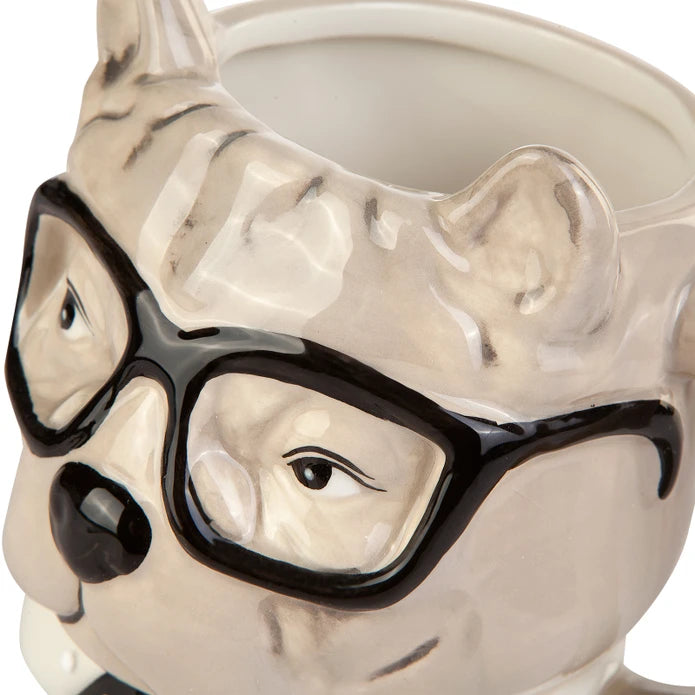 Karaca Animal Bulldog Mug 153.03.06.1854 - Mugs - ebarza Furniture UAE | Shop Modern Furniture in Abu Dhabi & Dubai - مفروشات ايبازرا في الامارات | تسوق اثاث عصري وديكورات مميزة في دبي وابوظبي