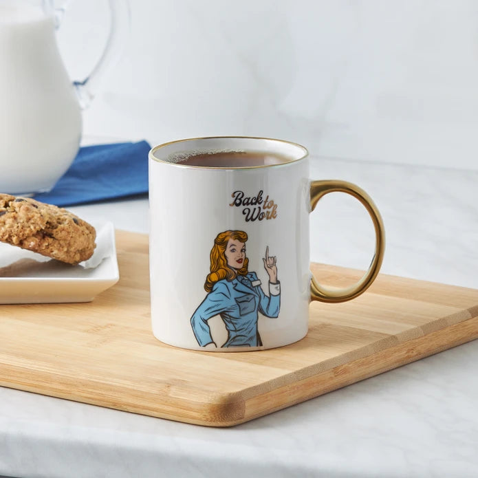 Karaca Back To Work Mug 153.03.06.5691 - Mugs - ebarza Furniture UAE | Shop Modern Furniture in Abu Dhabi & Dubai - مفروشات ايبازرا في الامارات | تسوق اثاث عصري وديكورات مميزة في دبي وابوظبي