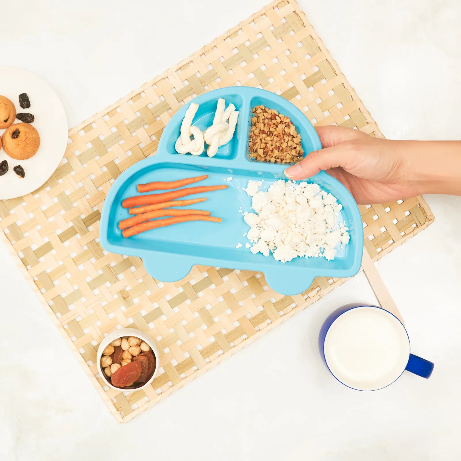 Karaca Car Food Plate 153.03.06.6602 - Plates - ebarza Furniture UAE | Shop Modern Furniture in Abu Dhabi & Dubai - مفروشات ايبازرا في الامارات | تسوق اثاث عصري وديكورات مميزة في دبي وابوظبي