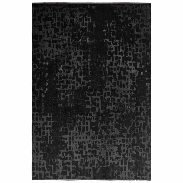 Karaca Cashmere Carpet Velvet Quartz Anthracite 120X180 Cm 200.19.01.0155 - Rugs - ebarza Furniture UAE | Shop Modern Furniture in Abu Dhabi & Dubai - مفروشات ايبازرا في الامارات | تسوق اثاث عصري وديكورات مميزة في دبي وابوظبي