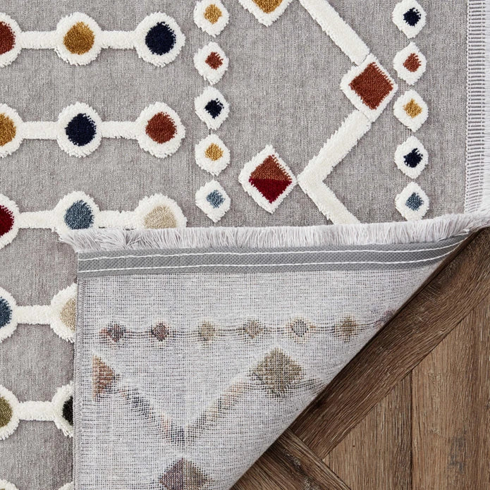 Karaca Cashmere Carpet Viscose Modern Andores 80X150 Cm 200.19.01.0739 - Rugs - ebarza Furniture UAE | Shop Modern Furniture in Abu Dhabi & Dubai - مفروشات ايبازرا في الامارات | تسوق اثاث عصري وديكورات مميزة في دبي وابوظبي