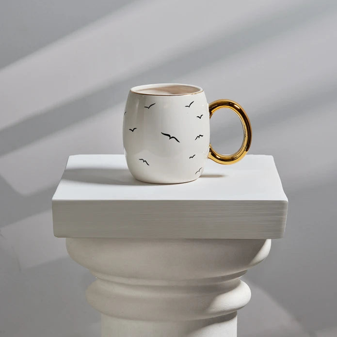 Karaca Galata Tower Trophy Mug 153.03.06.3927 - Mugs - ebarza Furniture UAE | Shop Modern Furniture in Abu Dhabi & Dubai - مفروشات ايبازرا في الامارات | تسوق اثاث عصري وديكورات مميزة في دبي وابوظبي