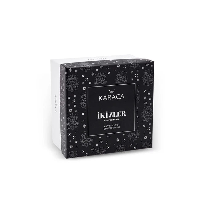 Karaca Gemini Coffee Cup 90 ml 153.03.06.6902 - Coffee Sets - ebarza Furniture UAE | Shop Modern Furniture in Abu Dhabi & Dubai - مفروشات ايبازرا في الامارات | تسوق اثاث عصري وديكورات مميزة في دبي وابوظبي